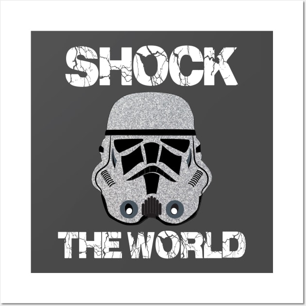 Shock The World Wall Art by Cam Paul